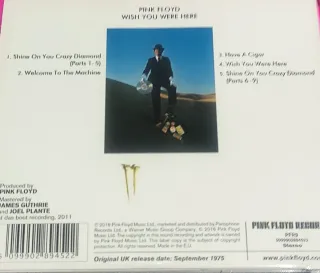 Pink Floyd Wish You Were Here CD
