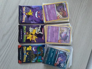 Carte Pokémon Trick or Trade set completi