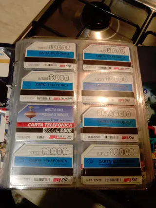 Schede telefoniche SIP e Telecom (circa 800 PZ)