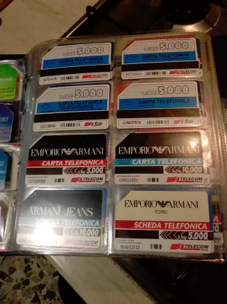 Schede telefoniche SIP e Telecom (circa 800 PZ)