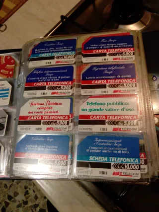 Schede telefoniche SIP e Telecom (circa 800 PZ)