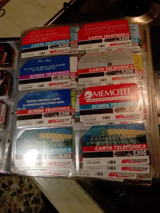 Schede telefoniche SIP e Telecom (circa 800 PZ)