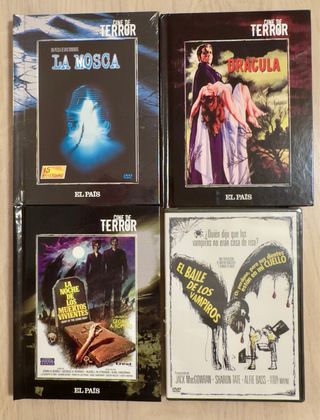 Pack 4 Películas Terror DVD (Español)