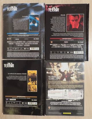 Pack 4 Películas Terror DVD (Español)