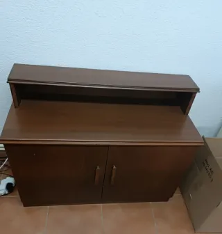 Mueble auxiliar madera entrada