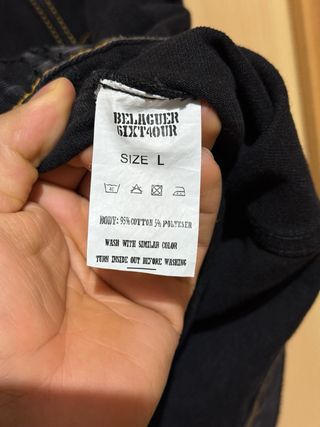 Cazadora vaquera Belaguer negra