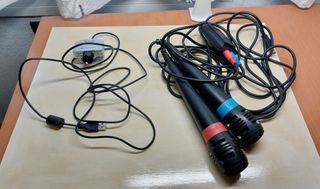 Consola PS2 Negra + Mando + Buzzers+18 Juegos