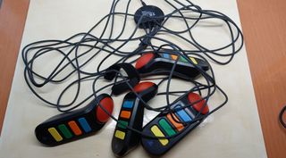 Consola PS2 Negra + Mando + Buzzers+18 Juegos