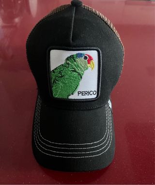 Gorra de Perico Negra y Verde