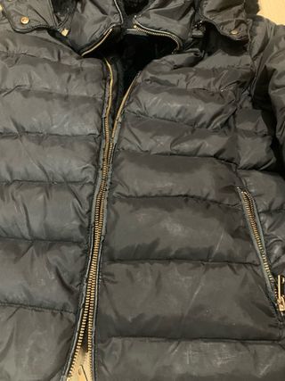 Plumas Zara Negro con Capucha