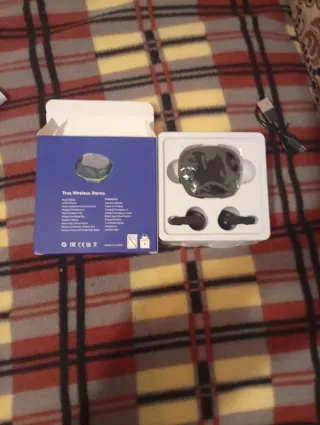 Auriculares True Wireless Stereo Negro/Verde