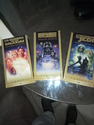 Trilogía Star Wars VHS Edición Especial