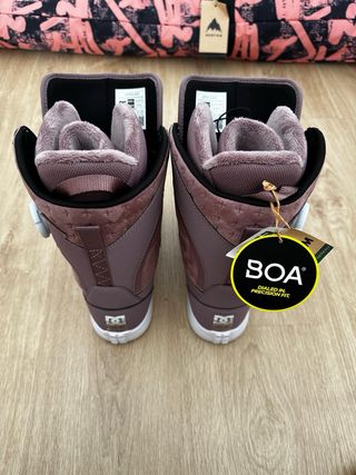 Botas Snowboard DC Lotus Heather Purple Mujer
