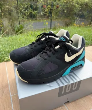 Nike Air Max 180 Preto e Azul