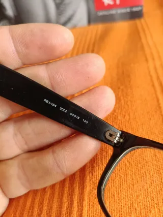 Gafas Ray-Ban RB5184 Negras tipo New Wayfarer