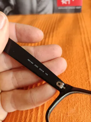 Gafas Ray-Ban RB5184 Negras tipo New Wayfarer