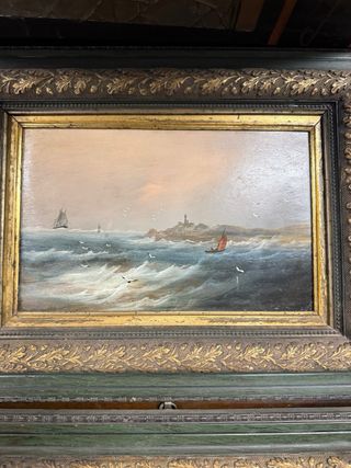 Coppia dipinti olio su tela