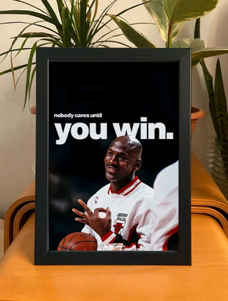 Cuadro Michael Jordan NBA You Win