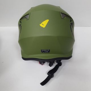 Casco Jet Ufo Sheratan Verde OD