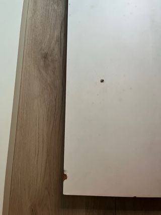 Pack 2 baldas blancas madera