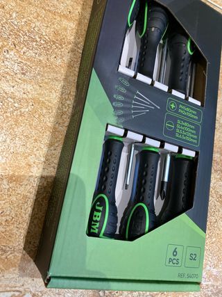 6 Destornilladores JBM PH/SL. Nuevo