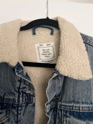 Cazadora vaquera forro borreguito