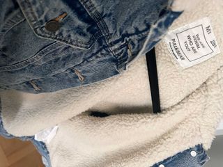 Cazadora vaquera forro borreguito