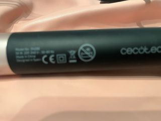 Cepillo alisador Bamba Cecotec negro