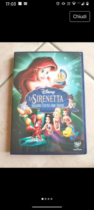 DVD La Sirenetta - Quando tutto ebbe inizio