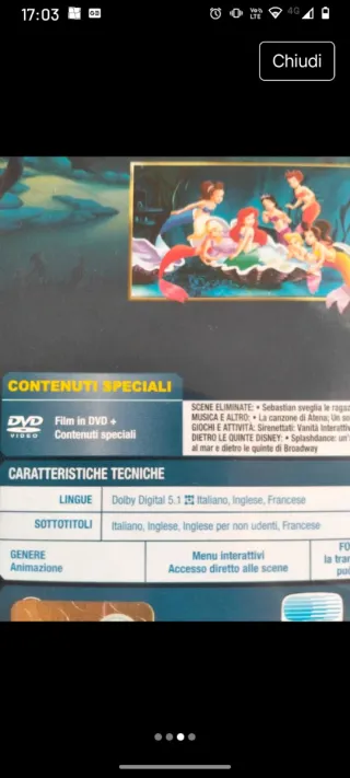 DVD La Sirenetta - Quando tutto ebbe inizio