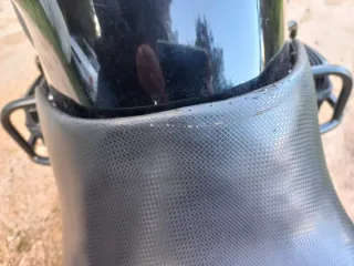 BMW R1150R con maletas