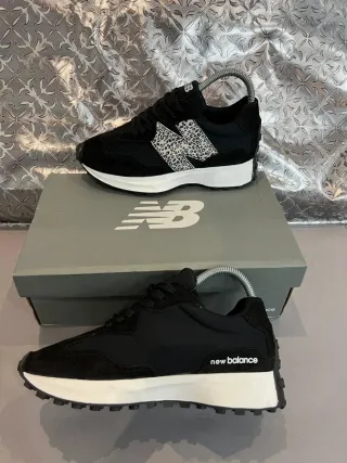 New Balance 327 Preto Pantera Tamanho 37
