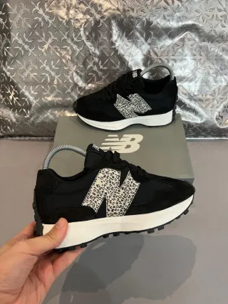 New Balance 327 Preto Pantera Tamanho 37