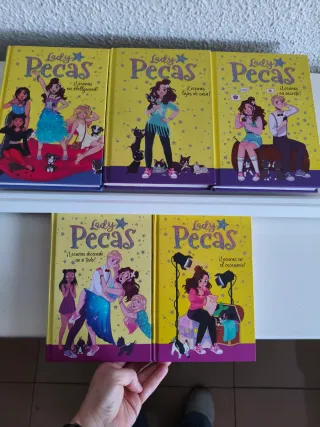 Coleccion libros de "Lady Pecas" +7 años