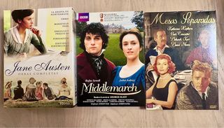 Pack DVD Jane Austen y Middlemarch y Mesas Separad