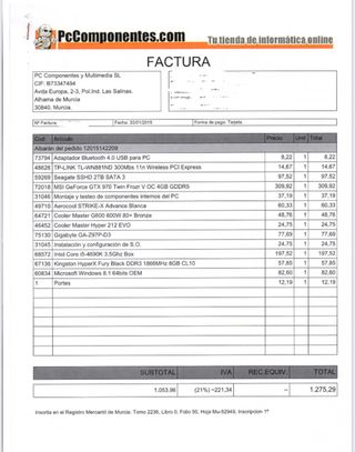 Caja Ordenador Gaming Blanca