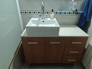 Pica de baño y mueble 100x48x75