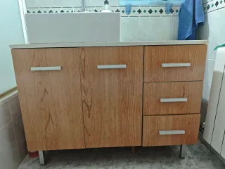 Pica de baño y mueble 100x48x75