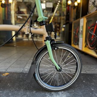 Brompton C-Line Explore M6L Dune Sand Matcha Green