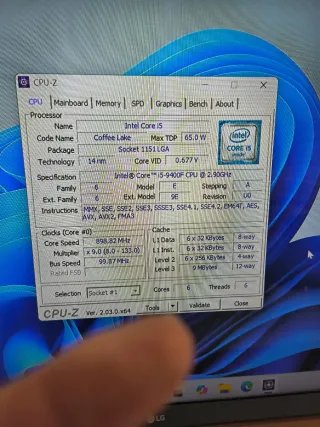 PC Gaming i5 9400 súper rápido