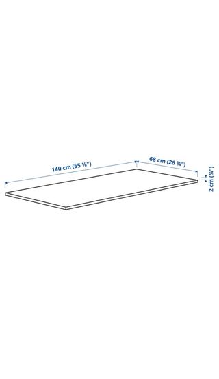 Escritorio Mittzon elevable madera y metal