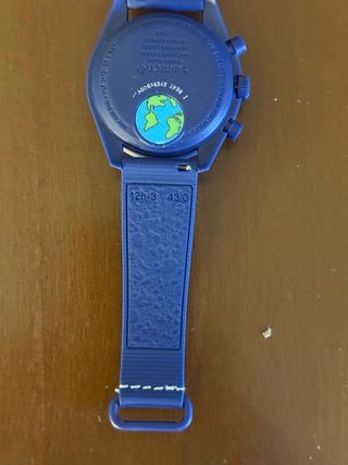 Swatch Omega Moonshine Super Blue