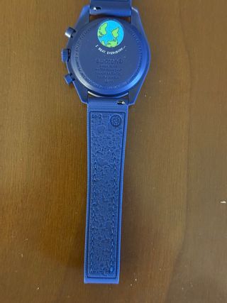 Swatch Omega Moonshine Super Blue