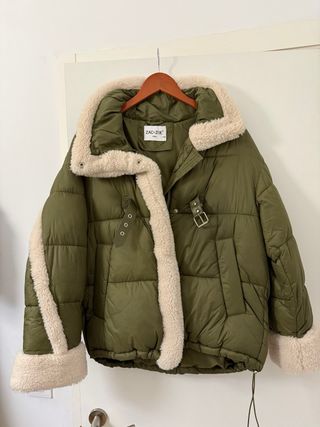 Chaqueta acolchada ZAD ZOE verde militar S