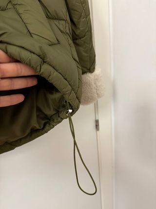 Chaqueta acolchada ZAD ZOE verde militar S