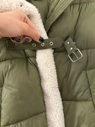Chaqueta acolchada ZAD ZOE verde militar S