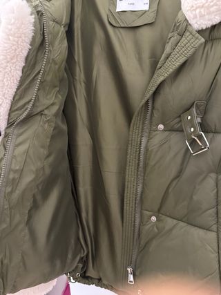 Chaqueta acolchada ZAD ZOE verde militar S