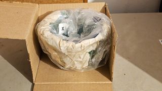 Set 2 Vasi Vetro Bohemia Blu e Verde