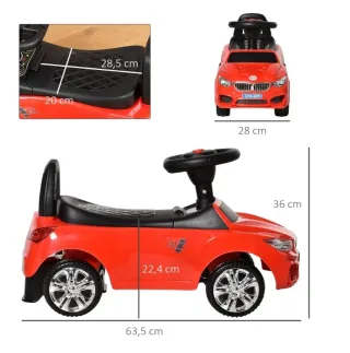 Correpasillos Homcom Rojo