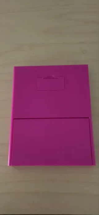 Espejo de mano plegable con soporte de apoyo